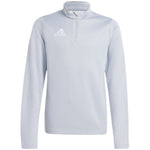 adidas Entrada 26 Training Top light gray kids sweatshirt JZ6637 104cm pulóver