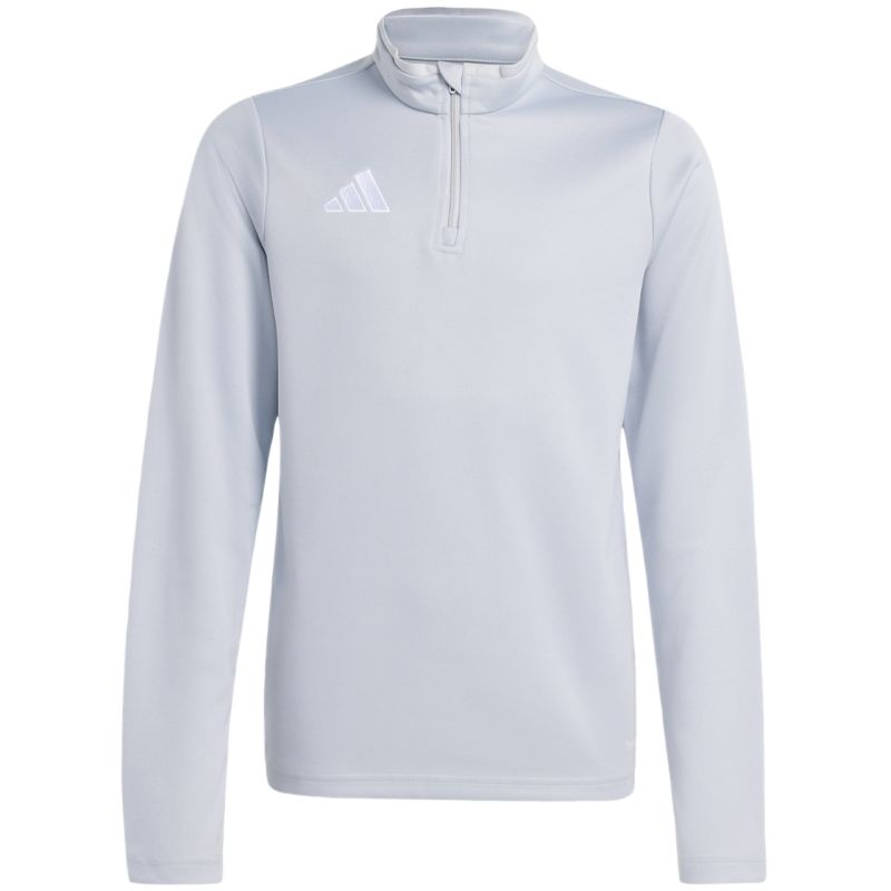 adidas Entrada 26 Training Top light gray kids sweatshirt JZ6637 104cm pulóver