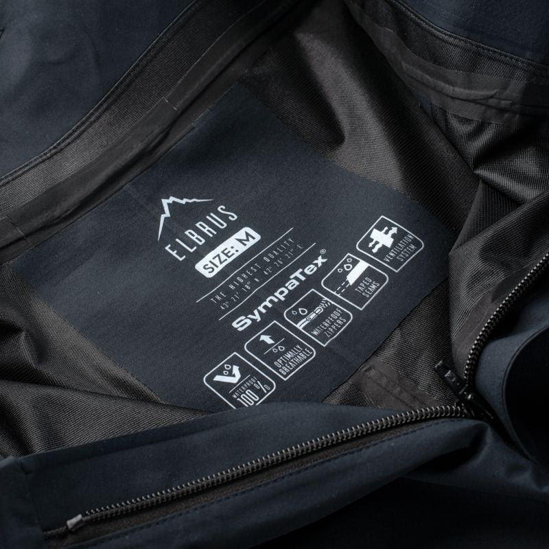 Elbrus Pro Guard 3L Hardshell fekete nadrág