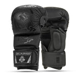 DBX Bushido MMA Sparring Gloves - Black Dragon - Valor Series fekete kesztyű