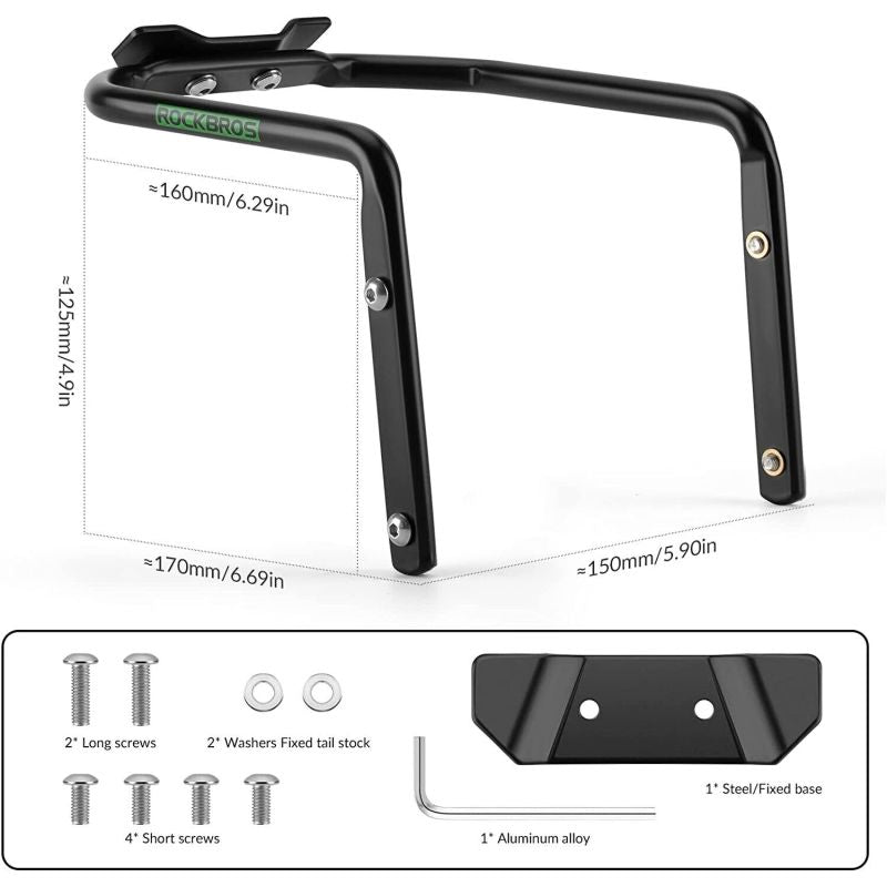 Rockbros multifunctional bike holder black