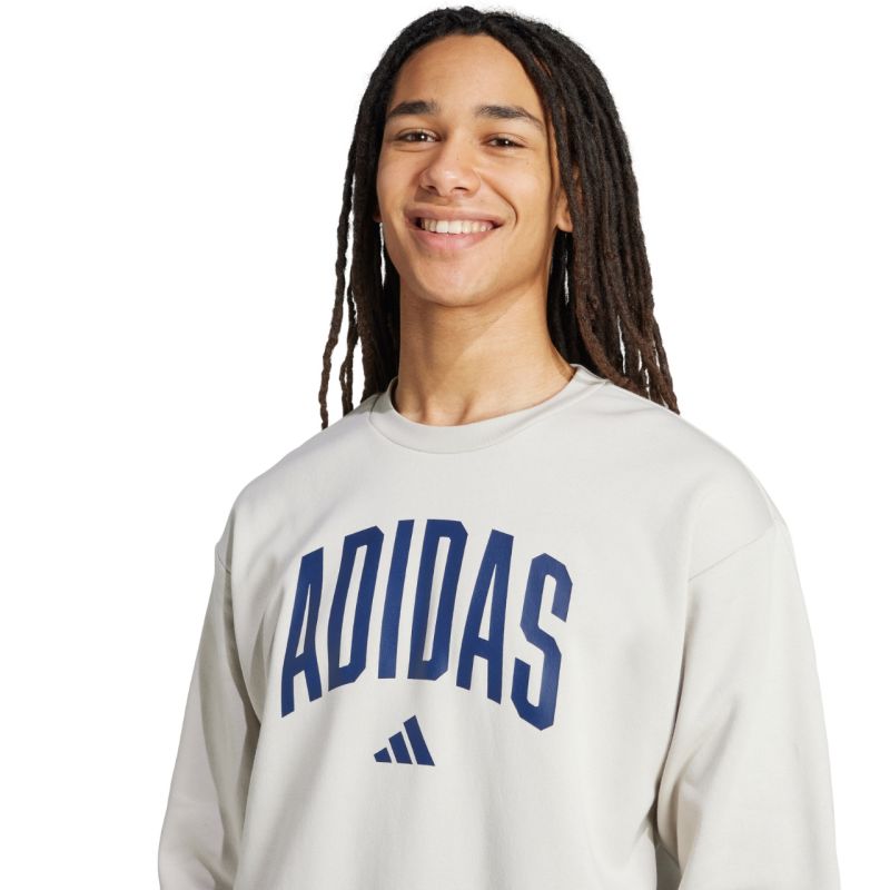 adidas Men's Collegiate Sweatshirt Gray JM1732 General