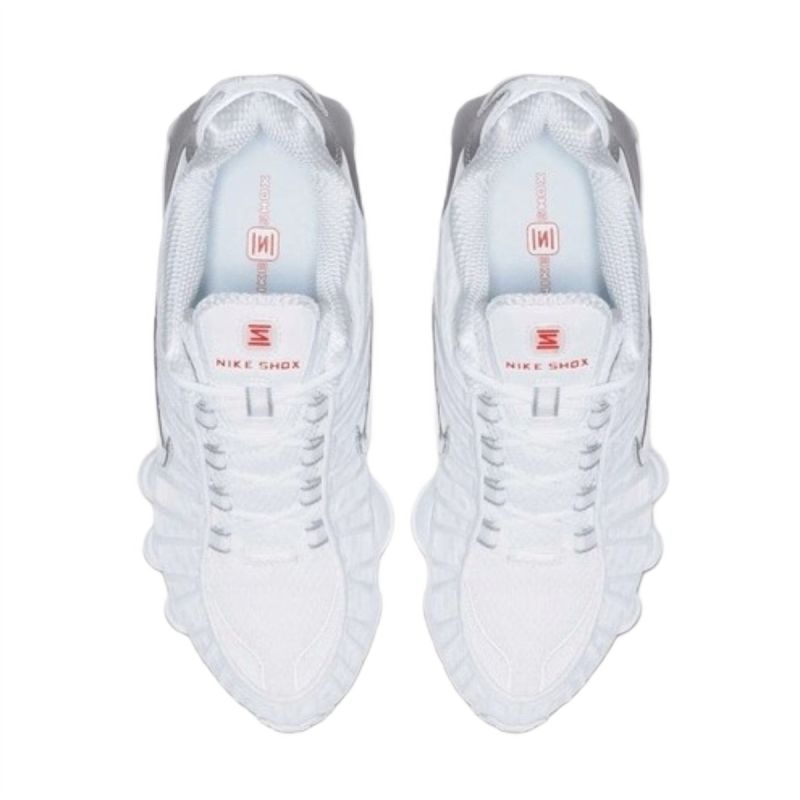 Nike SHOX TL Metallic Silver Men's Sports White - AV3595-100 szürke utcai cipő