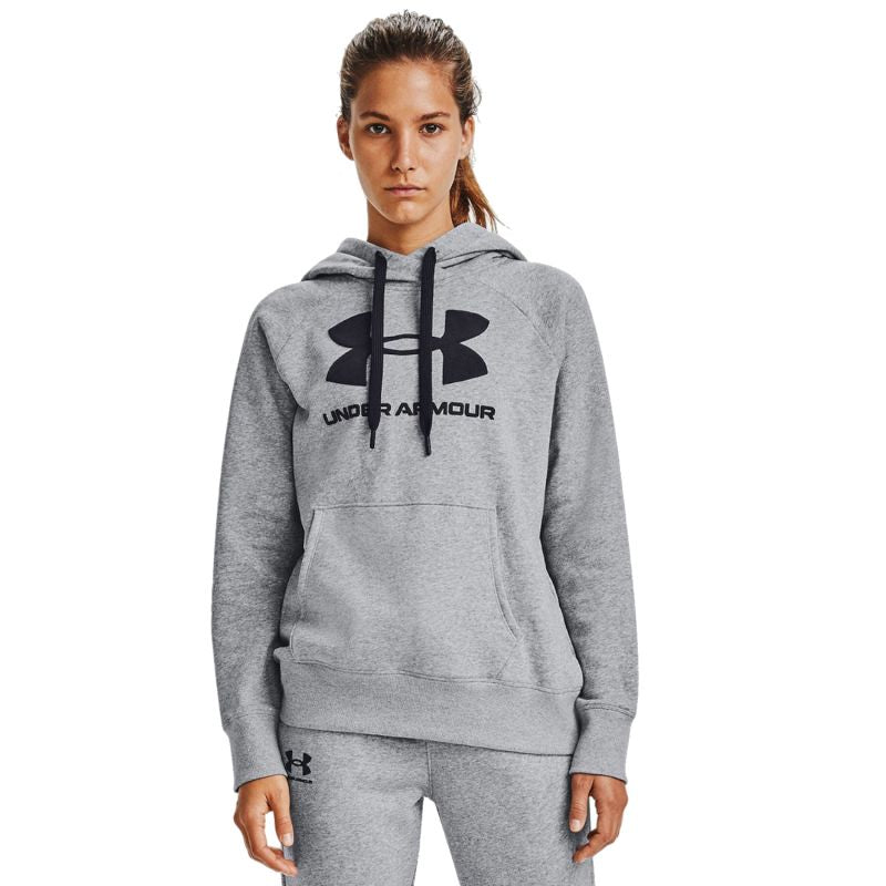 Under Armour Armor Rival Fleece Logo Hoodie W 1356318-035 Pulóver