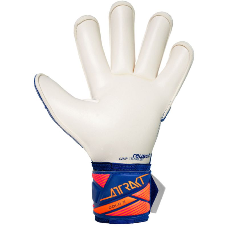Reusch Attrakt Gold X Roll Finger Gloves 56 70 965 arany kapuskesztyű