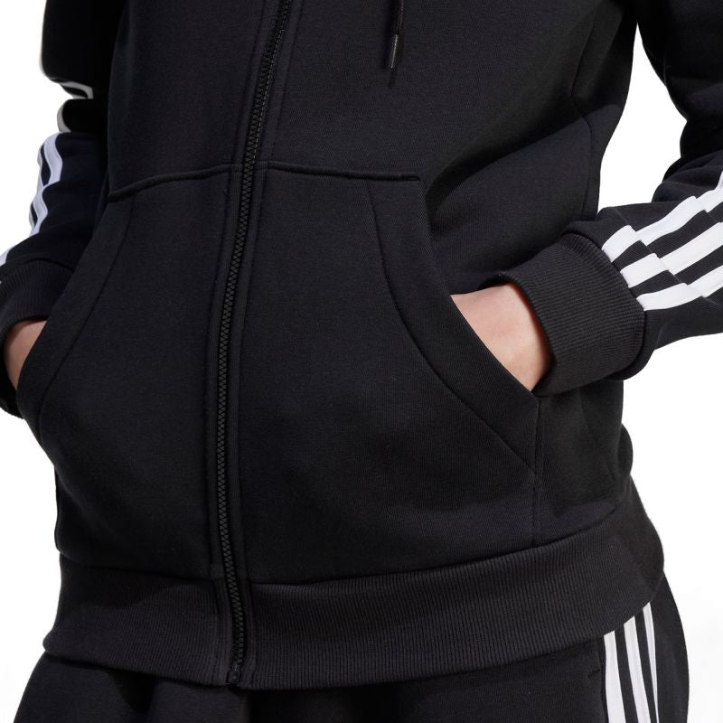 Adidas 3 Stripes FL Full-Zip Hoodie HZ5743 Kapucnis pulóver