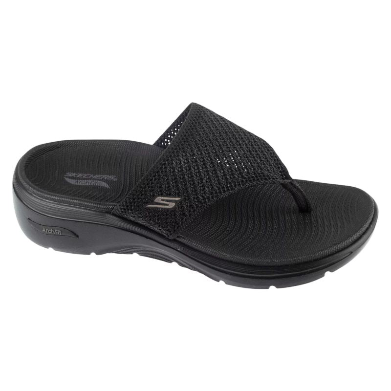 Skechers Go Walk Arch Fit 2.0 Sandal - Carrie Black fekete utcai cipő 140861-BBK
