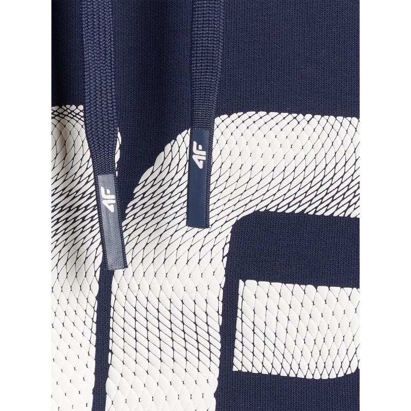 Men's sweatshirt with hood, open, 4F 4FRMM00TSWSM2477-31S 2xl kapucnis pulóver