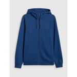 Men's zip-up hooded sweatshirt 4F