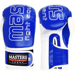 MASTERS FIGHT EQUIPMENT MASTERS RPU-KM-1 Boxing Gloves 10 oz niebiesko - białe kesztyű 01433-1002