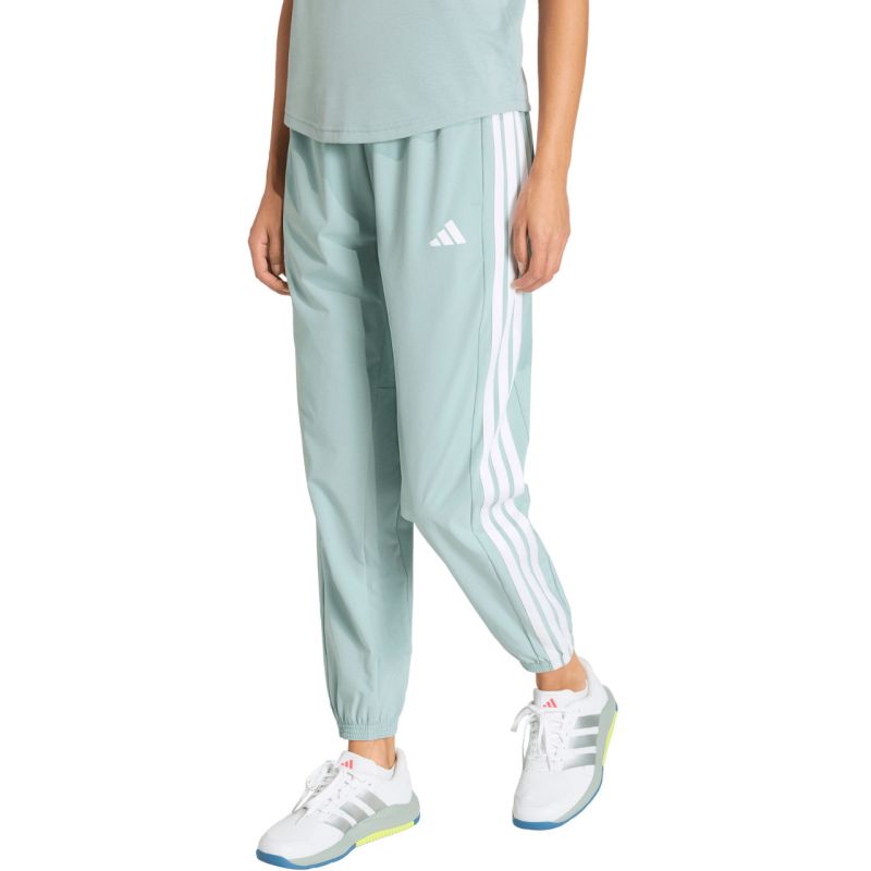 adidas Workout Essentials 3-Stripes Woven Women's Pants Mint