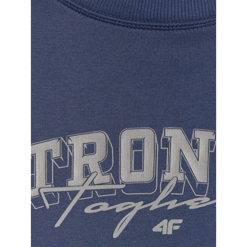 Boy's loose sweatshirt without hood 4F
