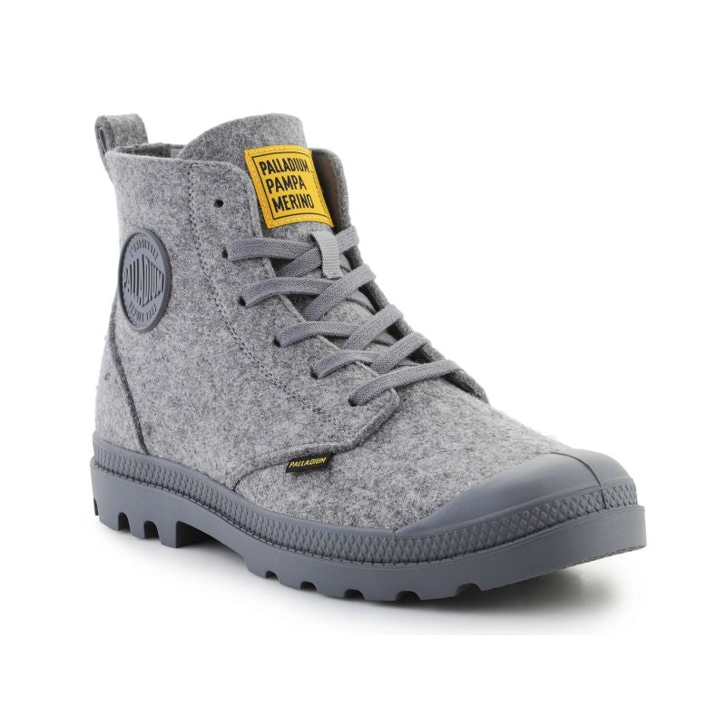 Palladium Pampa Hi Merino shoes 74377-027-M Gray Cipő