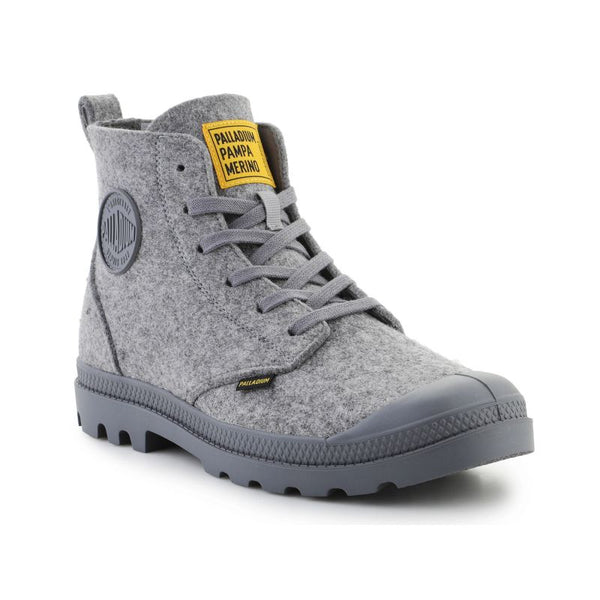 Palladium Pampa Hi Merino shoes 74377-027-M Gray Cipő