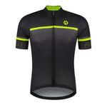 Rogelli HERO II T-shirt Black-Fluorescent 5XL fekete póló