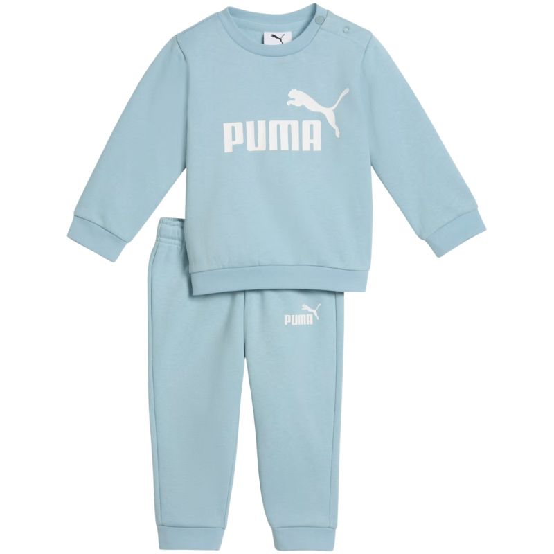 Puma Minicats ESS Crew kids tracksuit mint 686280