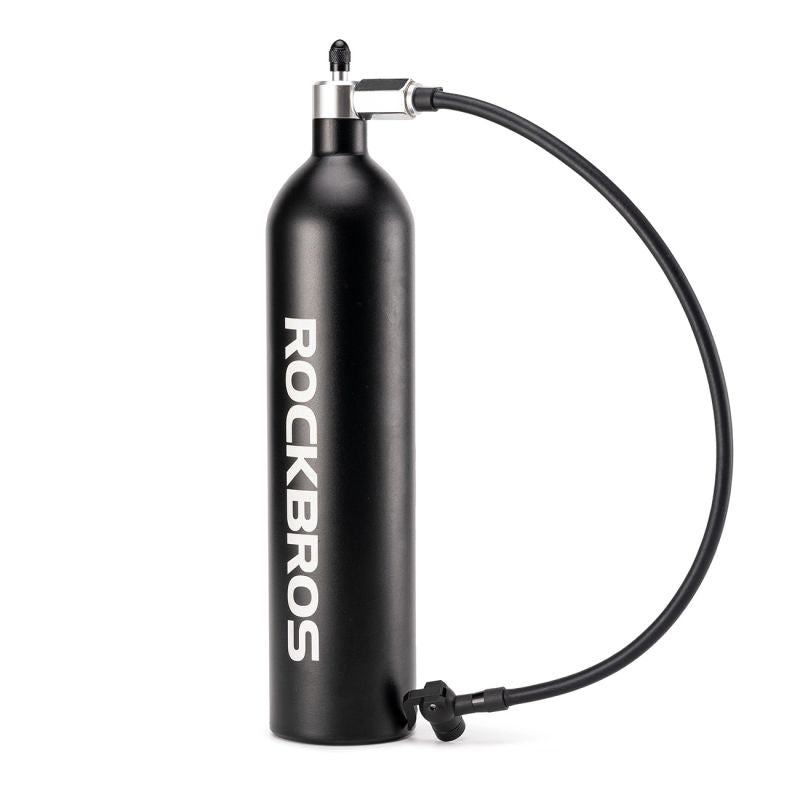 Rockbros Tubeless Tire Inflator 200 PSI 1.2l - Black 304004-189223
