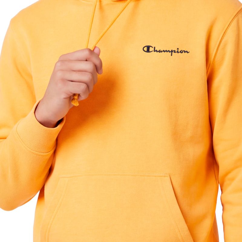 Champion Hooded Sweatshirt Yellow 221791 YS164 sárga kapucnis pulóver