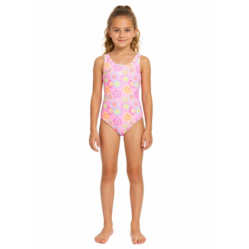 4F Girls' one-piece swimsuit 158/164 kiegészítő 4FJRSS26USWSF130-95A
