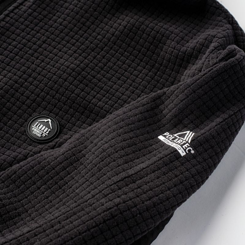 Elbrus Bessan Polartec sweatshirt fekete pulóver