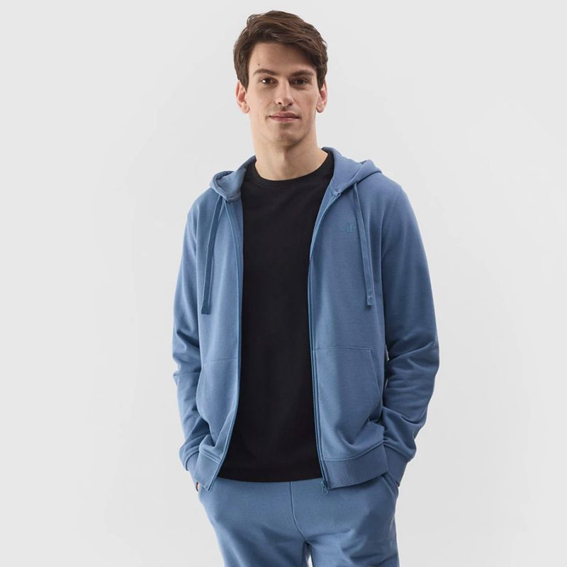 4F 4FWSS24TSWSM0951 32S sweatshirt kék pulóver