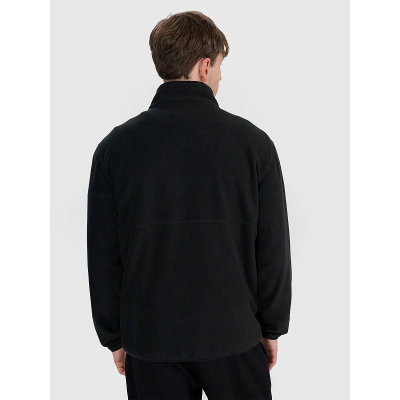 Regular fleece with stand-up collar men's 4F 4FRMM00TFLEM372-20S 2xl kapucnis pulóver