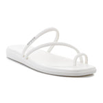 Crocs Miami Toe Loop Sandal In Chalk