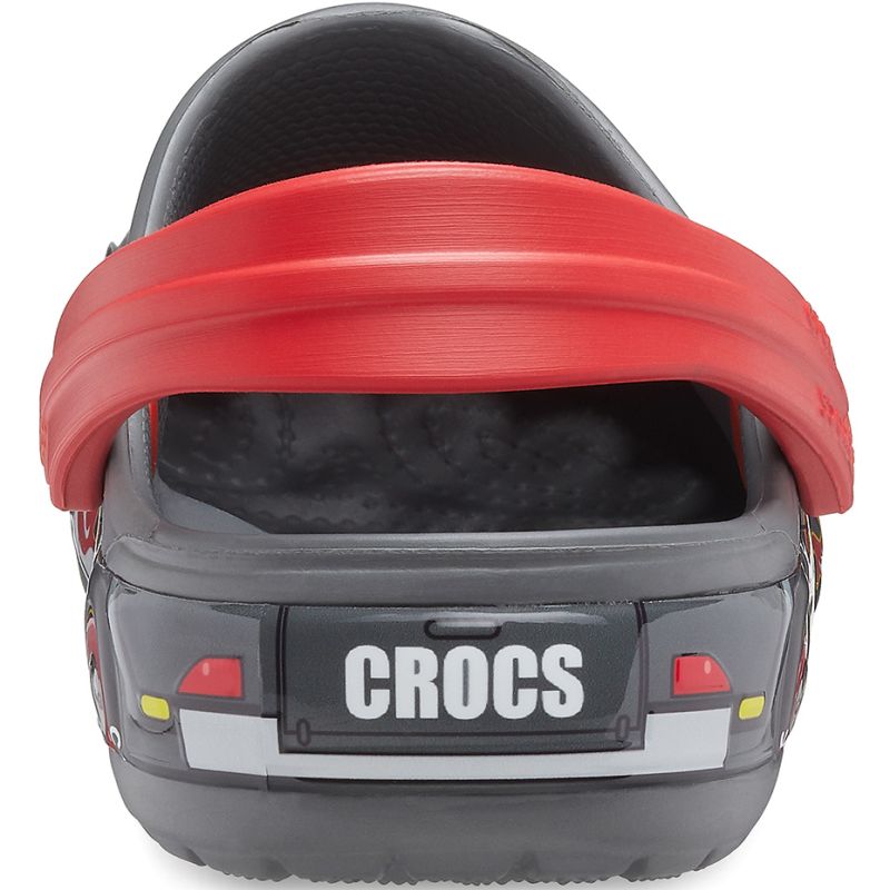 Crocs FL Truck Band Clog Jr 207074 0DA szürke papucs
