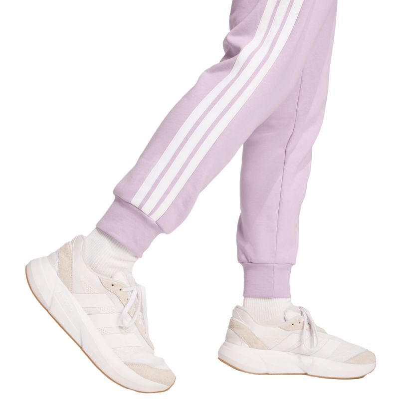 adidas Essentials 3-Stripes Fleece Slim Women's Pants Pink JY3097 Kiegészítő