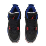 AIR Jordan Men's Air Rare Air Black/Fire Red/Deep Sneakers - piros cipő