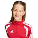 Adidas Tiro 26 League Training Top Kids Sweatshirt Red and White fehér pulóver JY7163