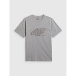 4F Men's regular-fit graphic T-shirt férfi póló 4FRSS26TTSHM3989-27M