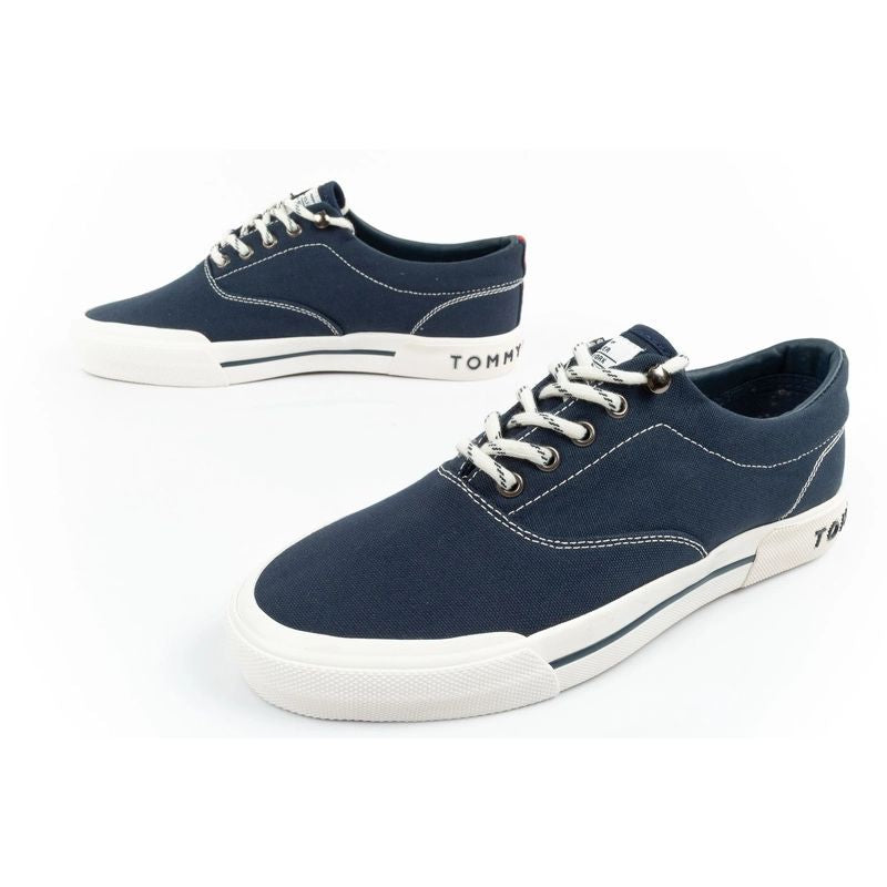 Tommy Hilfiger men's sports shoes sneakers fashionable comfortable navy blue Egyéb