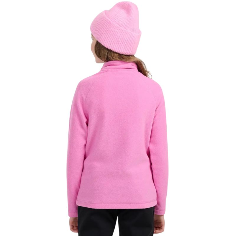 4f Fleece sweatshirt for girls F060 fuchsia 4FJWAW25UFLEF060 55S General
