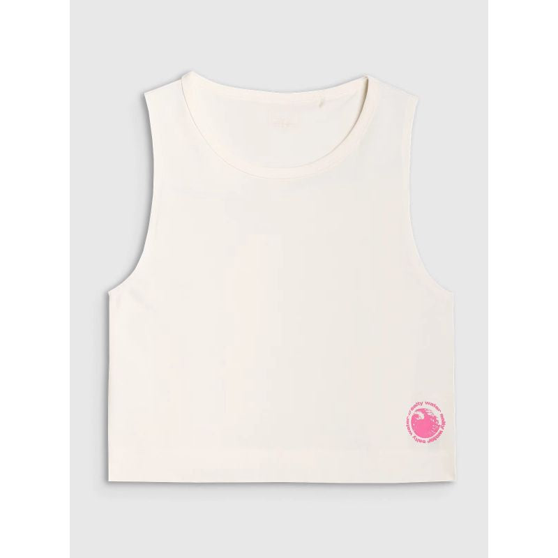 Women's regular printed top 4F 4FWSS25TSLEF118-11S