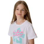 4F T-shirt for girls F2938 white 10S fehér póló 4FJWSS26TTSHF293810S