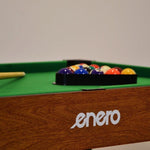 Enero 3-in-1 WOODEN TABLE FOR FOOTBALL, BILLIARDS, AIR HOOKUP fekete table games, tables
