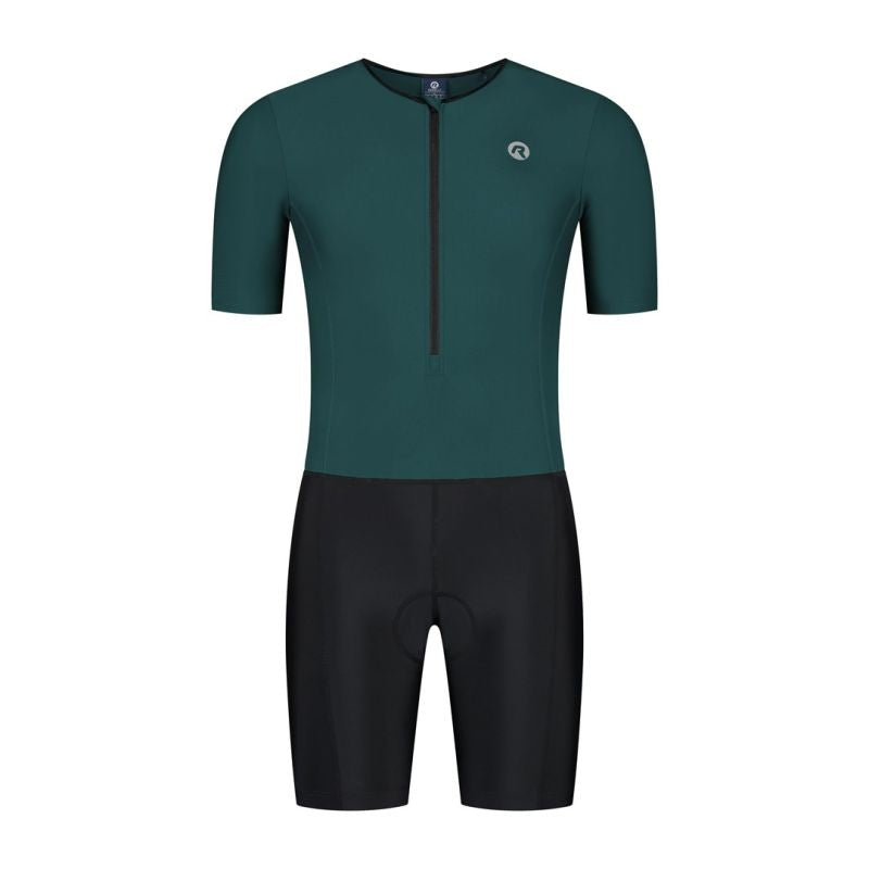Rogelli triathlon women's Florida black and green