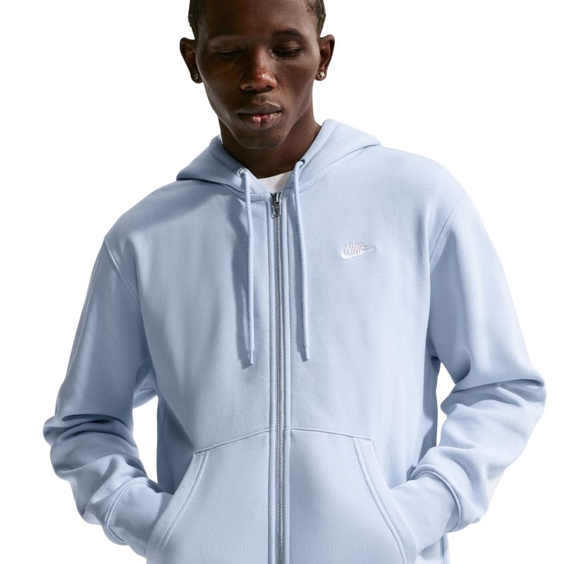 Nike Club BB FZ Hoodie Men's kék kapucnis pulóver