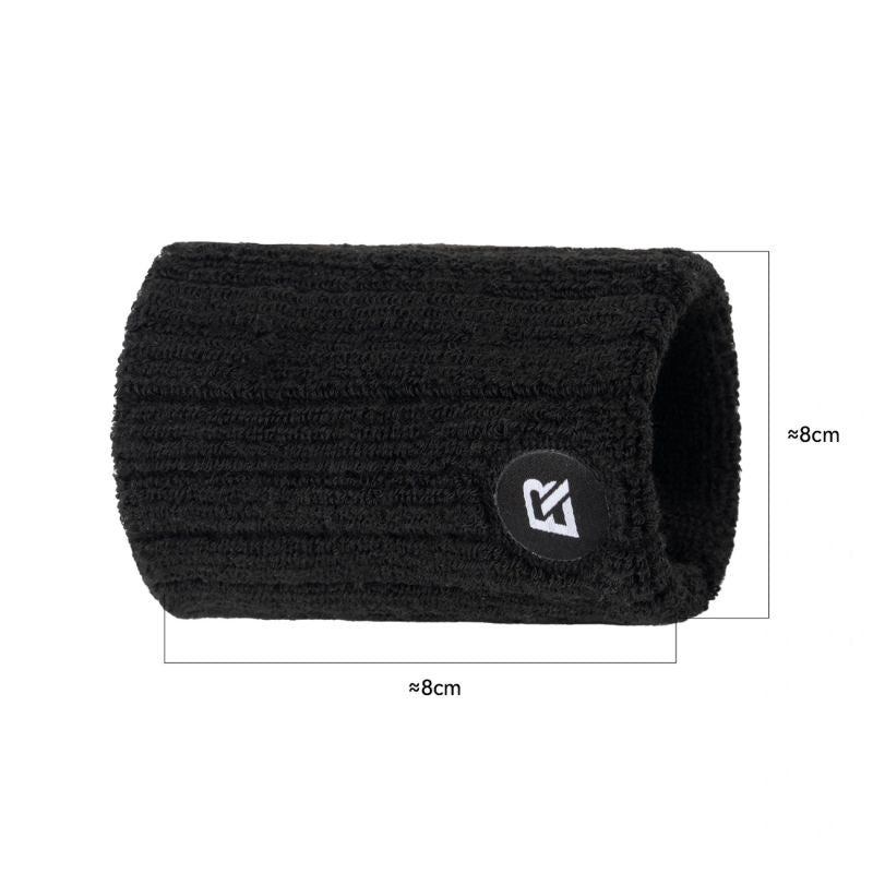 Rockbros 190009 Sports Wristband - Black czarny headbands