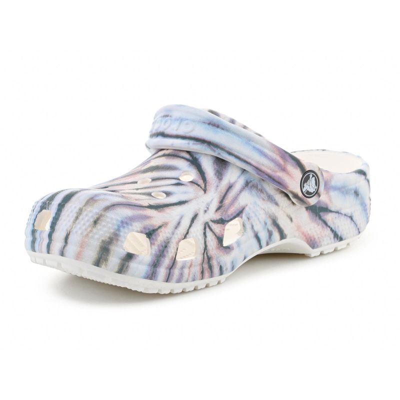 Crocs Classic Tie Dye Clog Chalk/Multi 211937-0pz