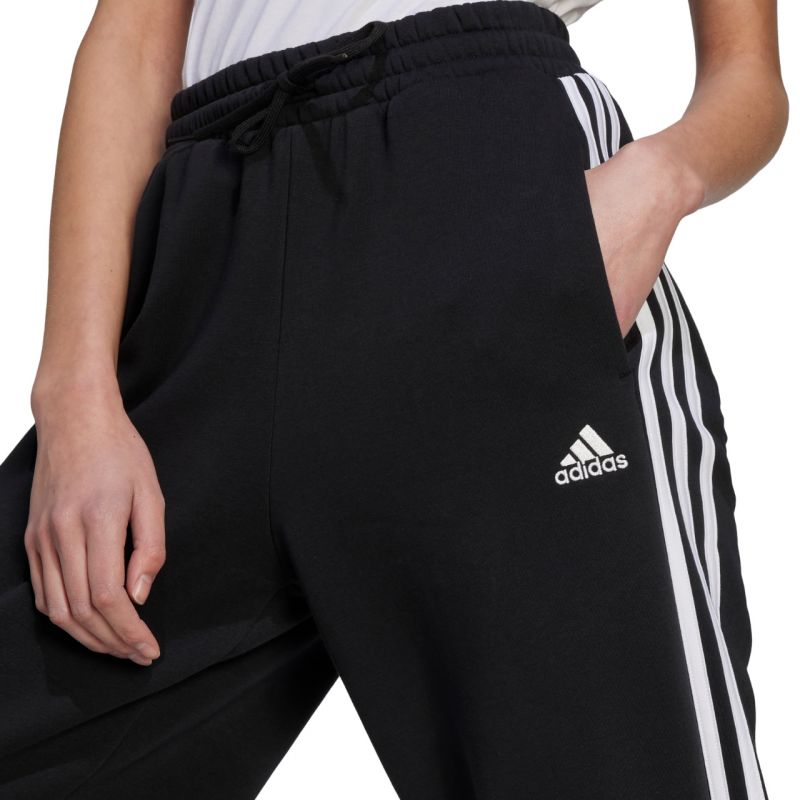 adidas Essentials 3-Stripes Open Hem Fleece W HZ5748 pants Polár pulóver