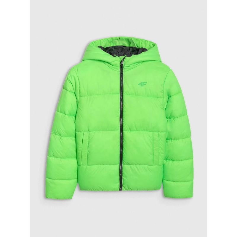 4f Boy's down jacket with synthetic filling 4FJRAW25TDJAM0809-45N Ruházat