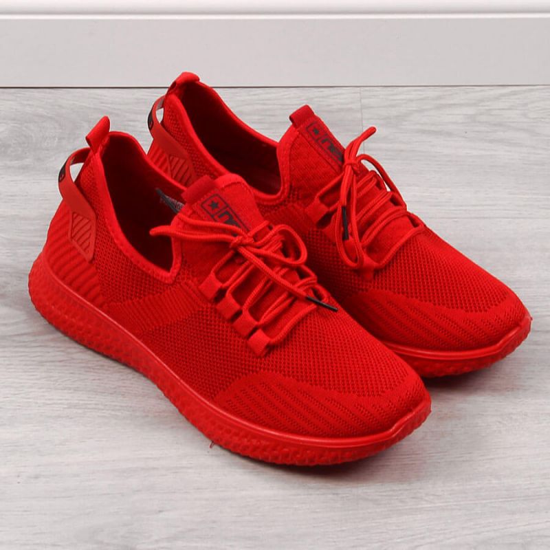 Inny NEWS M EVE266B red textile sports Utcai cipő