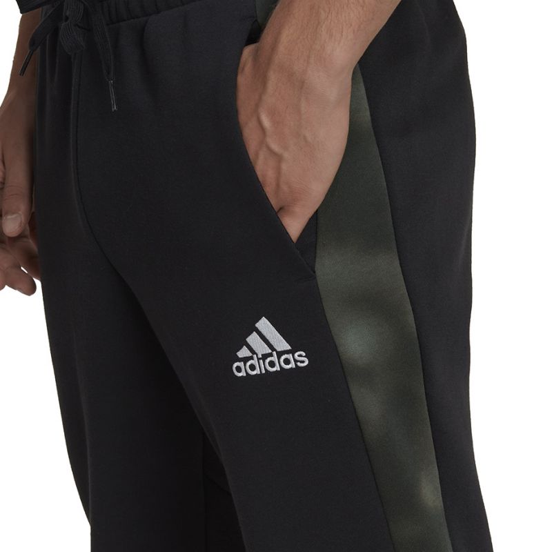adidas Essentials Camo Print Fleece Pant M HL6929 Polár pulóver