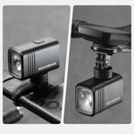 Rockbros M6 1000 lm front rechargeable bike light 2800 mAh - black