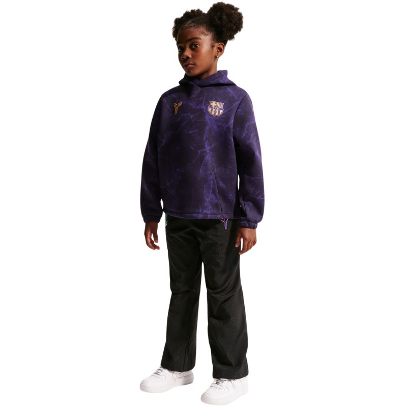 Nike FC Barcelona Kids' Sweatshirt Black and lila ruházat IO4660010