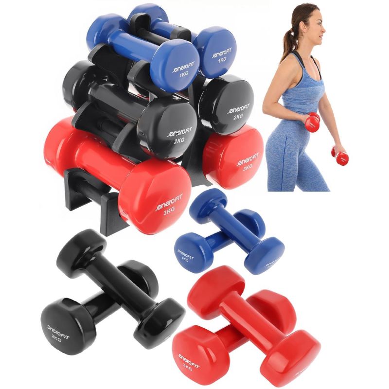 Enero Vdb 12kg Dumbbell Set Christmas Tree Stand Fit fekete dumbbell, strength training equipment, training equipment, sets