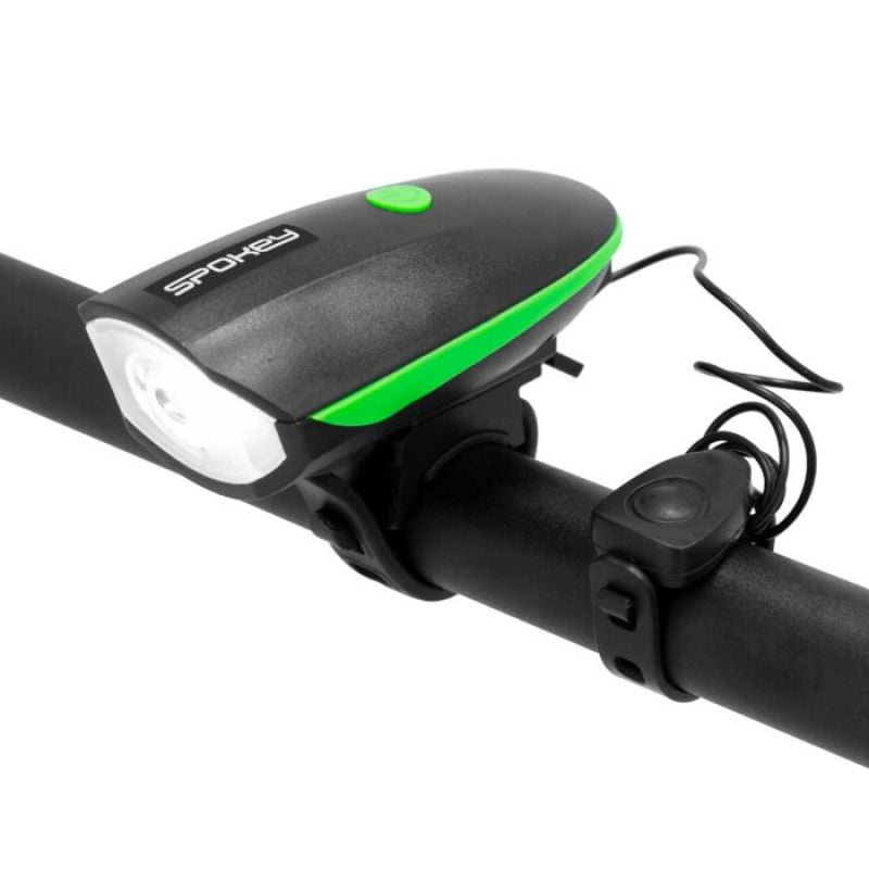 Spokey Raini SPK-942714 Bicycle Lamp with Horn Kiegészítő