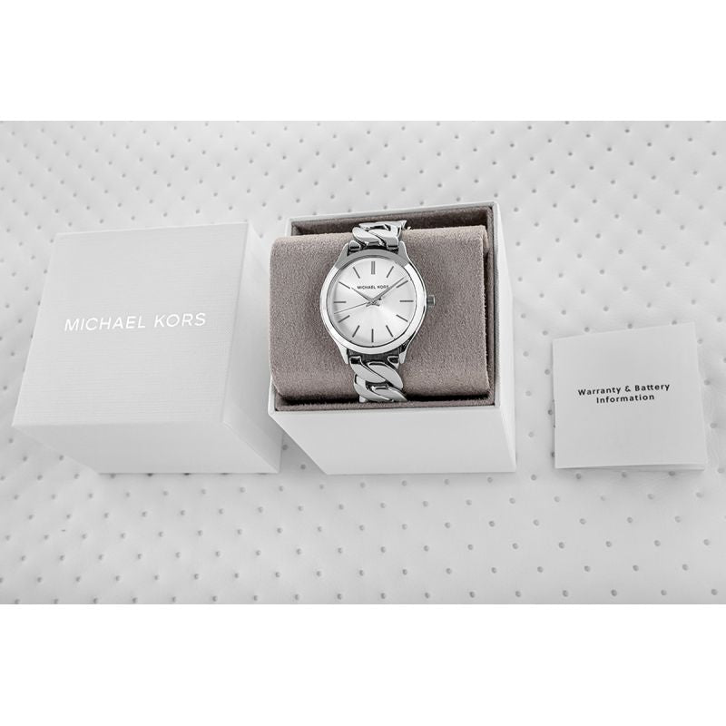 Michael Kors Slim Runway Women's Watch + BOX watches